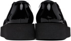 Ernest W. Baker Black Chain Creeper Loafers