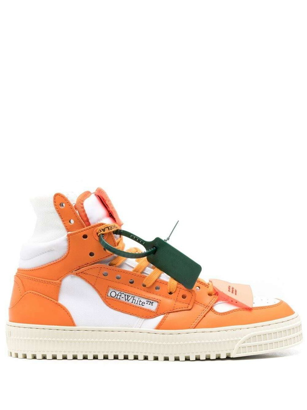 Photo: OFF-WHITE - 3.0 Off Court Leather Sneakers