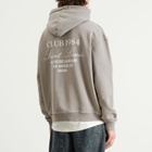 Club 1984 Men's Melrose Hoodie in Light Washed Grey