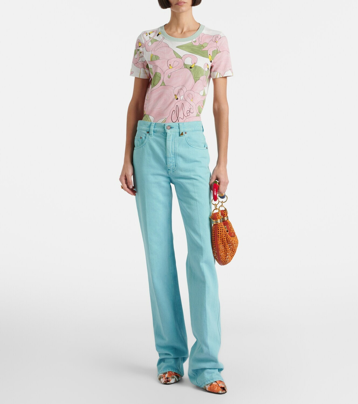 Chloé Bracelet Small leather top-handle bag