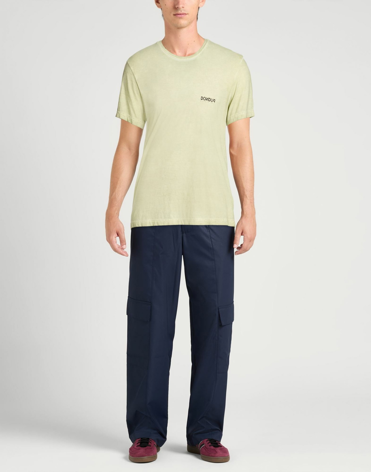 Dondup Mens T-shirt Light in Green