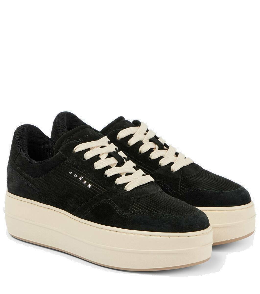 Hogan Skyscraper suede platform sneakers Hogan