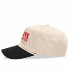 TwoJeys Racing Cap in Cream/Black 