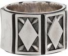 Emanuele Bicocchi Silver Rhombus Ring