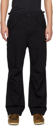 nanamica Black Straight-Leg Cargo Pants