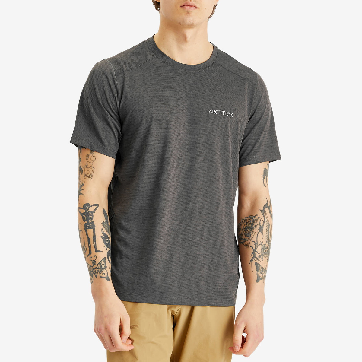 Arc'teryx Men's Cormac Arc'Bird Logo T-Shirt in Black