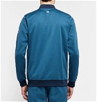 Under Armour - Recovery Celliant Tech-Jersey Track Jacket - Blue
