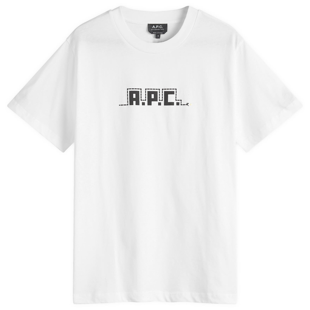 Tシャツ・カットソー A.P.C. Men T-shirt White COBQXM26483 AAB 楽天市場】APC A.P.C. アーペーセー 半袖 Tシャツ COHBO M26404