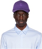 Wooyoungmi Purple Embroidered Cap