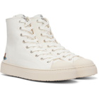 Vivienne Westwood White High Top Plimsoll Sneakers
