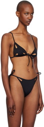 J.Kim Black Chilla Bikini Top