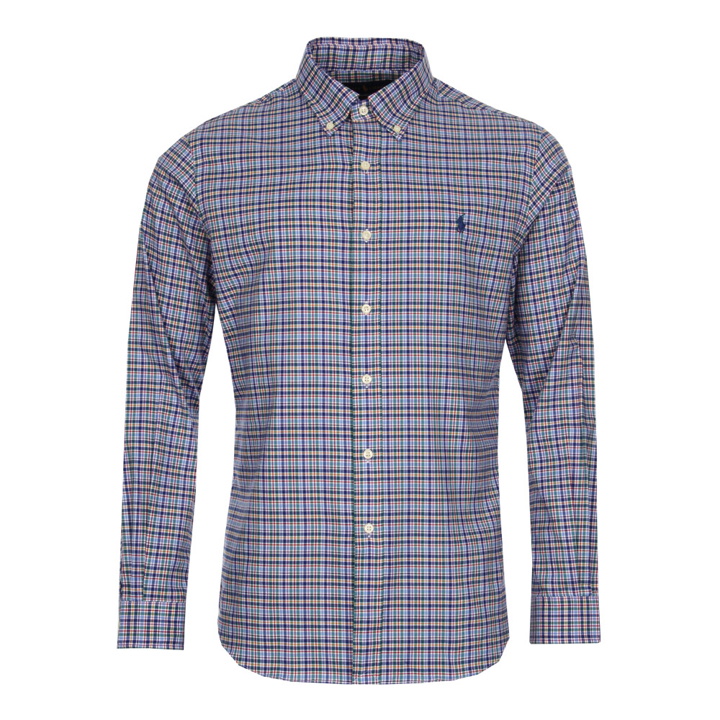 Photo: Check Shirt - Blue Multi