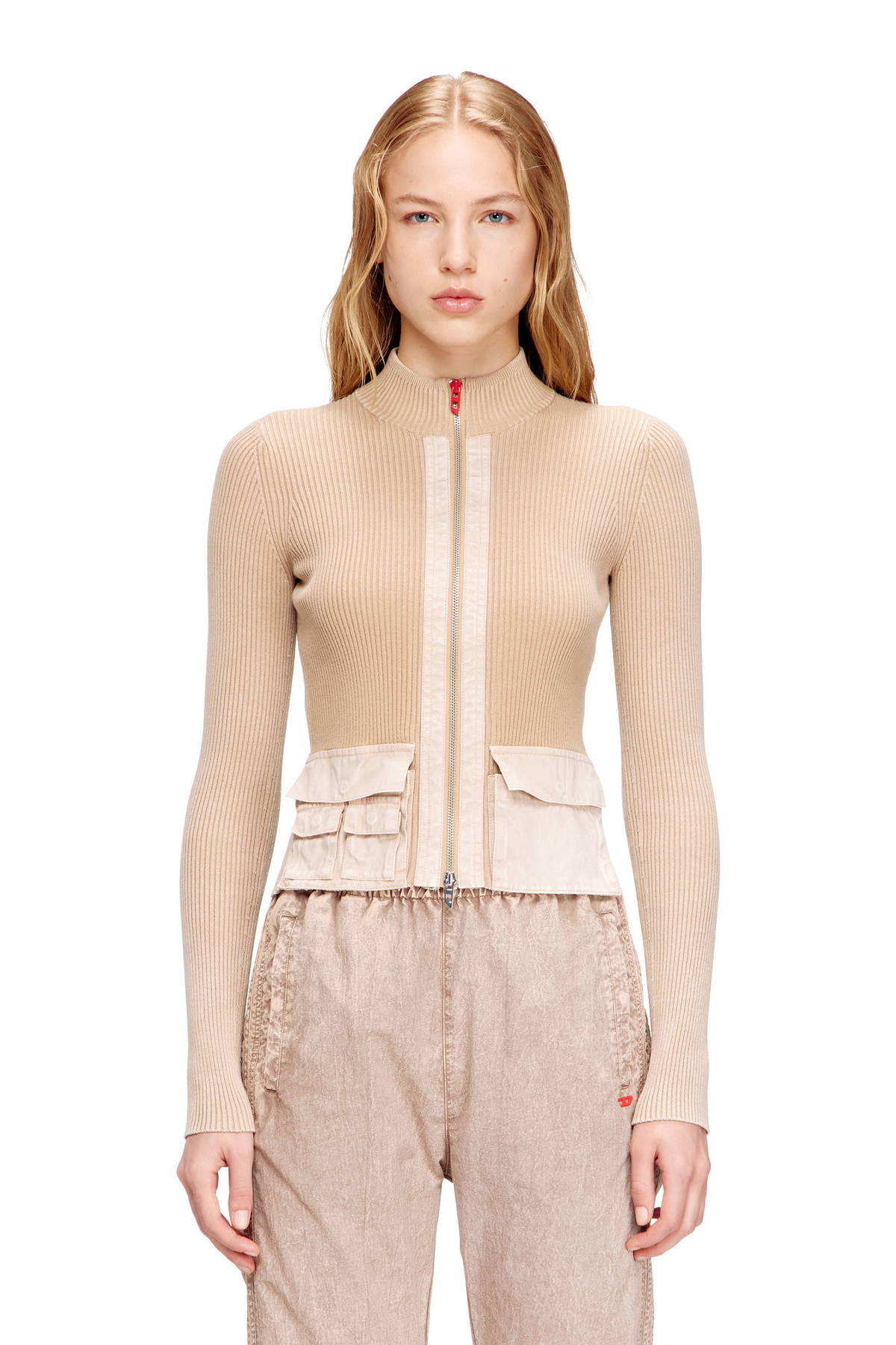 Diesel M Oxia Knitwear Green Pullovers Diesel