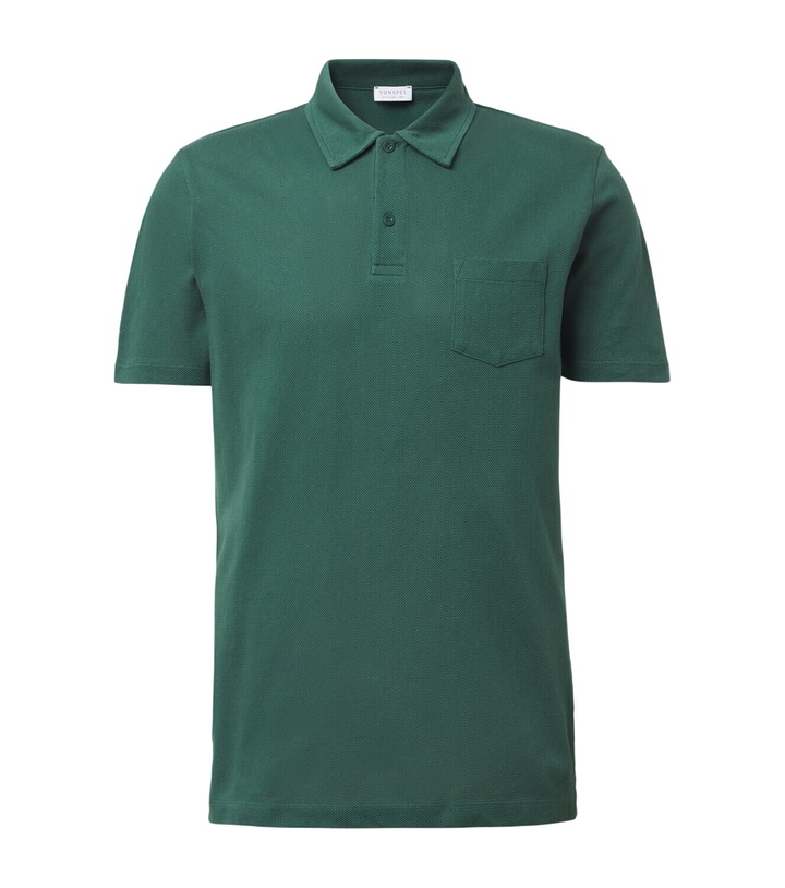 Photo: Sunspel Cotton polo shirt