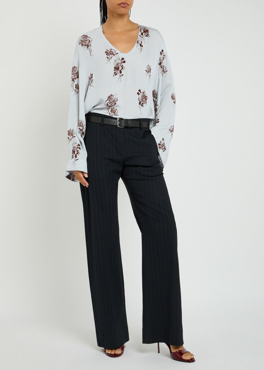 Day Birger ET Mikkelsen Newman Floral-print Chiffon Blouse Multicoloured 1