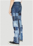 Drop 6 Patchwork Jeans in Blue