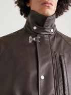 Brunello Cucinelli - Leather Jacket - Brown