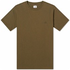 C.P. Company Men's 30/1 Jersey Goggle T-Shirt in Ivy Green
