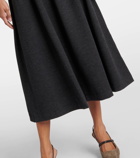 Brunello Cucinelli Wool and cashmere midi dress