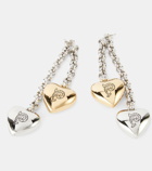 Pucci Heart drop earrings