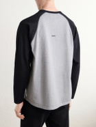 WTAPS - Ian Logo-Embroidered Cotton-Jersey T-Shirt - Gray