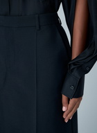 Alexander Wang Tailored Wool-Mohair Maxi Skirt