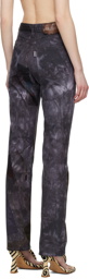 Serapis Black Faded Jeans