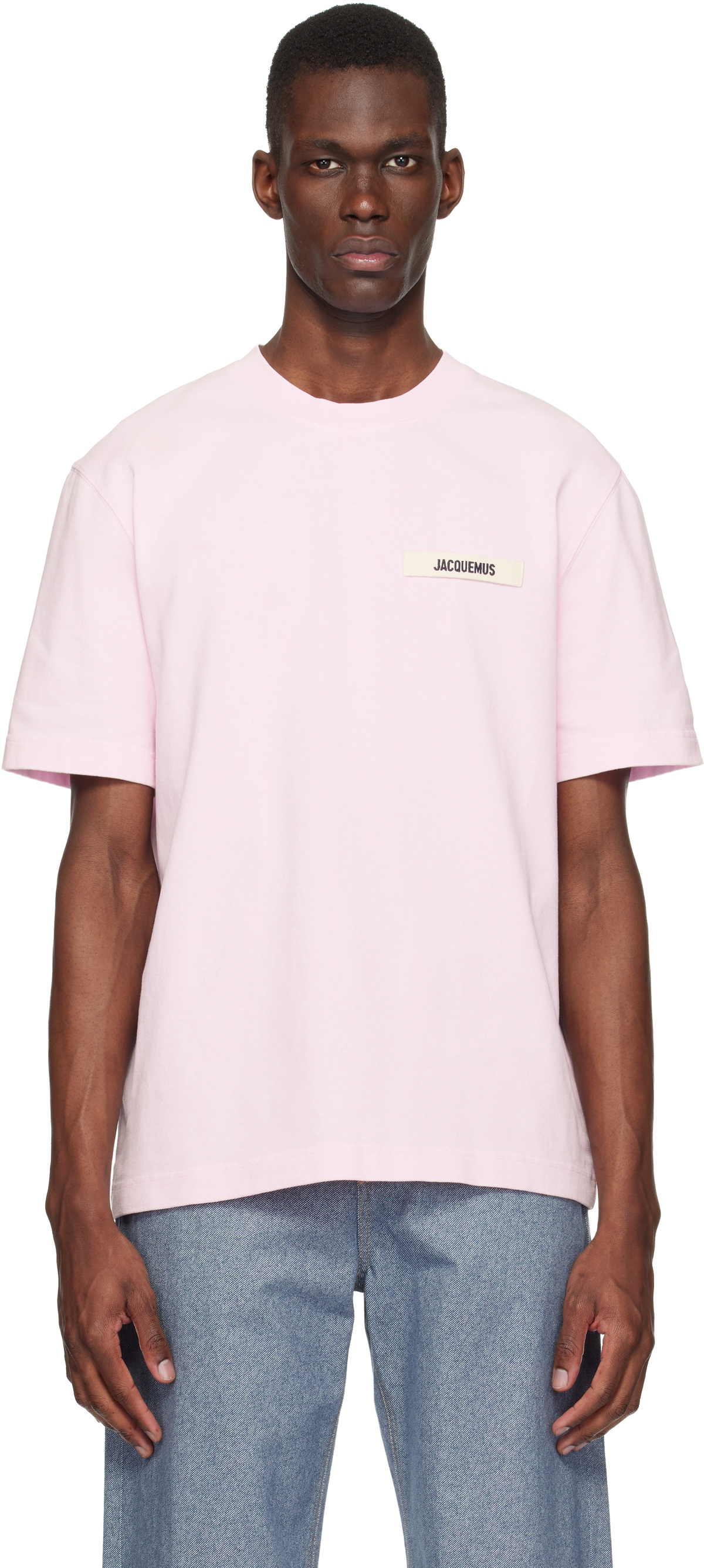 JACQUEMUS ジャックムス Le Papierコレクション　Tシャツ Jacquemus Red Le Papier 'Le T-Shirt Jacquemus' T-Shirt Jacquemus