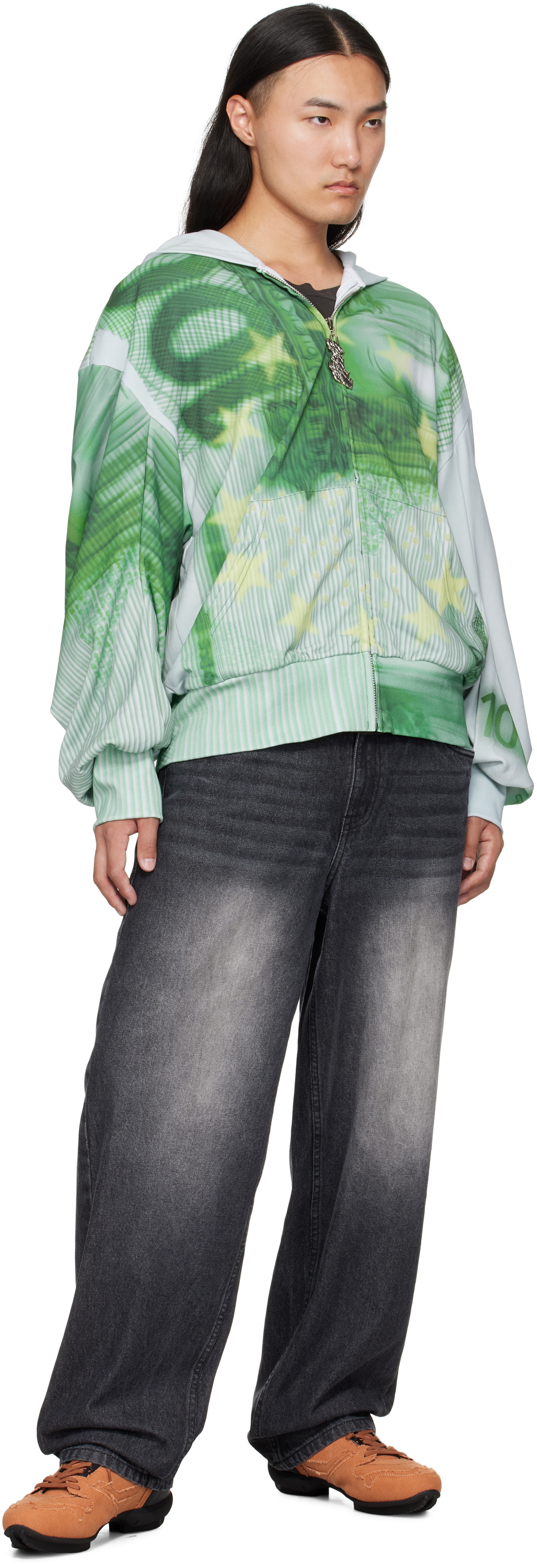 Gerrit Jacob Green Oversized Hoodie