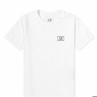 C.P. Company Undersixteen Men's Small Logo T-Shirt in Gauze White