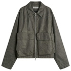 Cole Buxton Men's Combat Coach Jacket in Dark Green