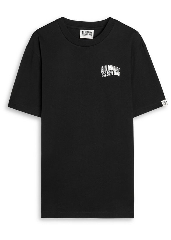Photo: Billionaire Boys Club Small Arch Logo Printed Cotton T-shirt Black