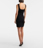 Saint Laurent Jersey minidress