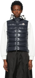 Moncler Navy Down Ghany Vest