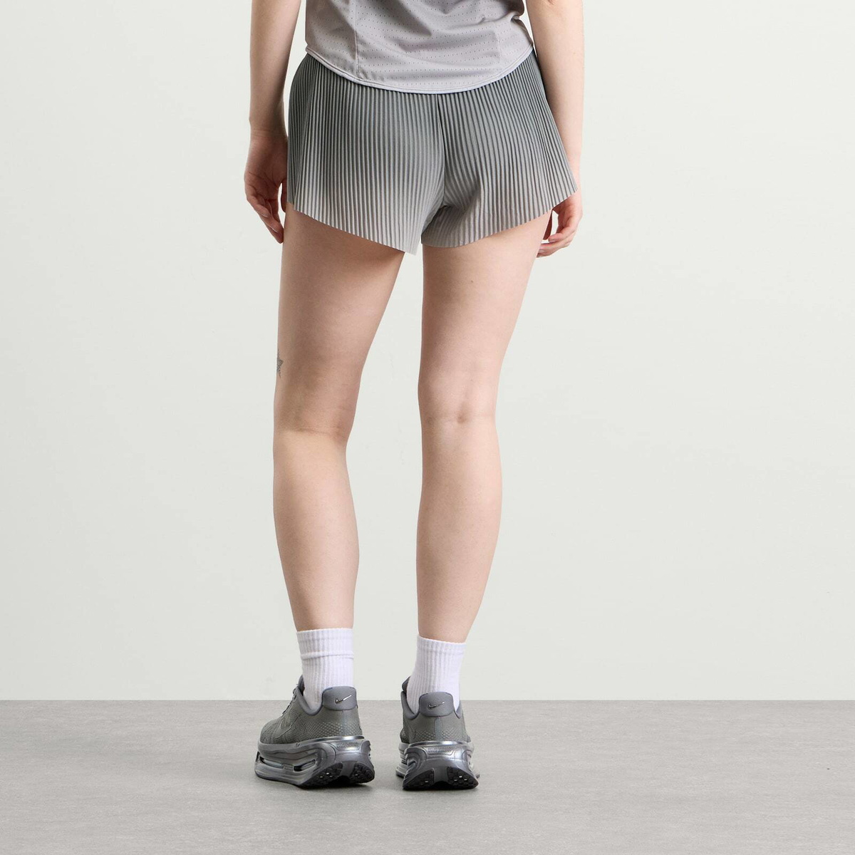 Nike Women's x Isamaya Ffrench 3 in 1 Shorts in Smoke Grey