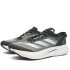 Adidas Running Men's Adidas Adizero Boston 12 Sneakers in Core Black/White/Carbon