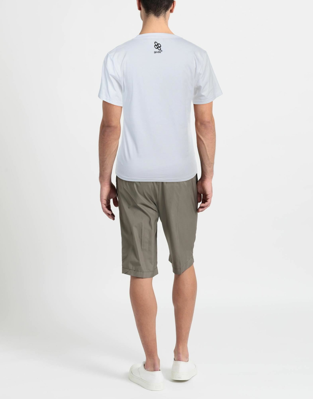 Gcds Mens T-shirt in White