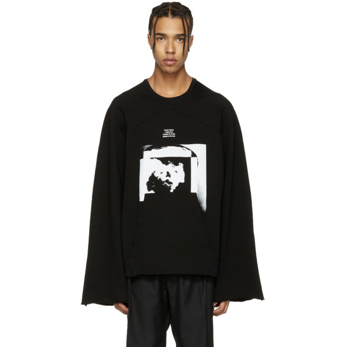 Photo: Julius Black Wide Arms Pullover