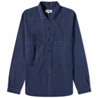 YMC Men's Doc Savage Overshirt in Navy