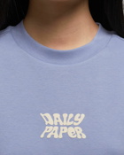 Daily Paper Paz Ss Tee Purple - Womens - Shortsleeves