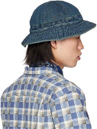 RRL Indigo Denim Bucket Hat