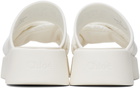 Chloé White Mila Sandals