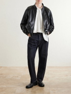 A.PRESSE - Tapered Jeans - Blue