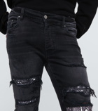 Amiri - Bandana Artpatch jeans