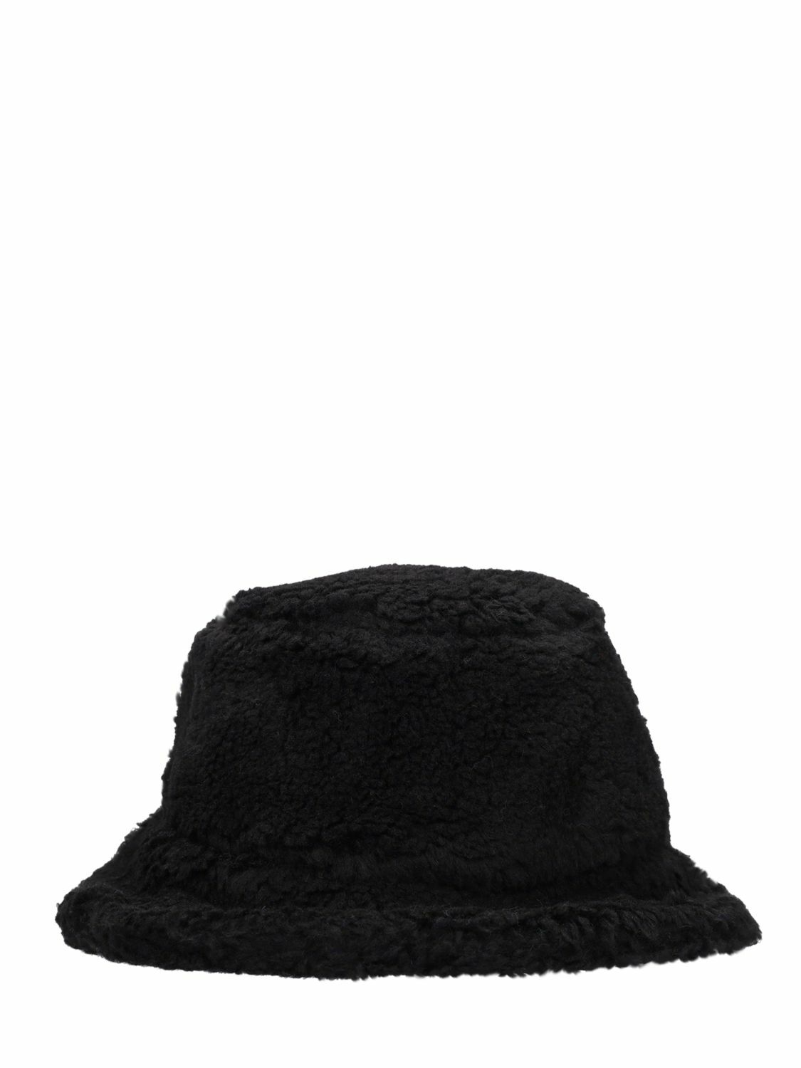 Stand Studio Pink Wera Oversized Faux-Fur Bucket Hat Stand