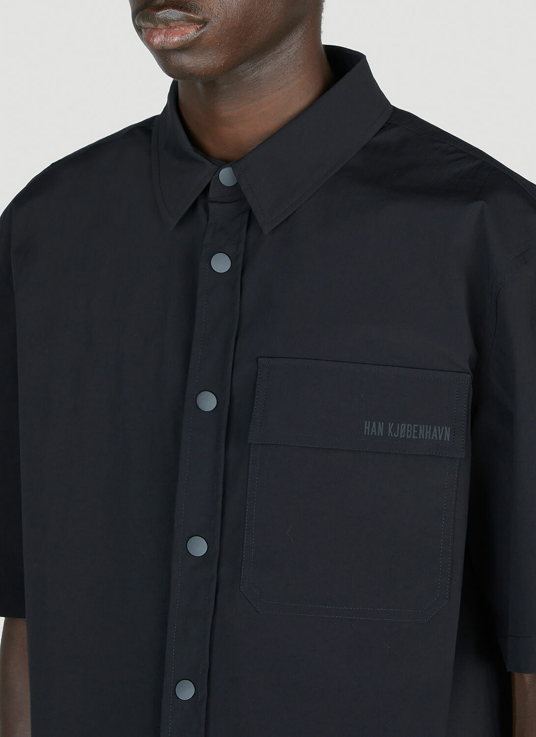 Han Kjøbenhavn Nylon Short Sleeve Shirt