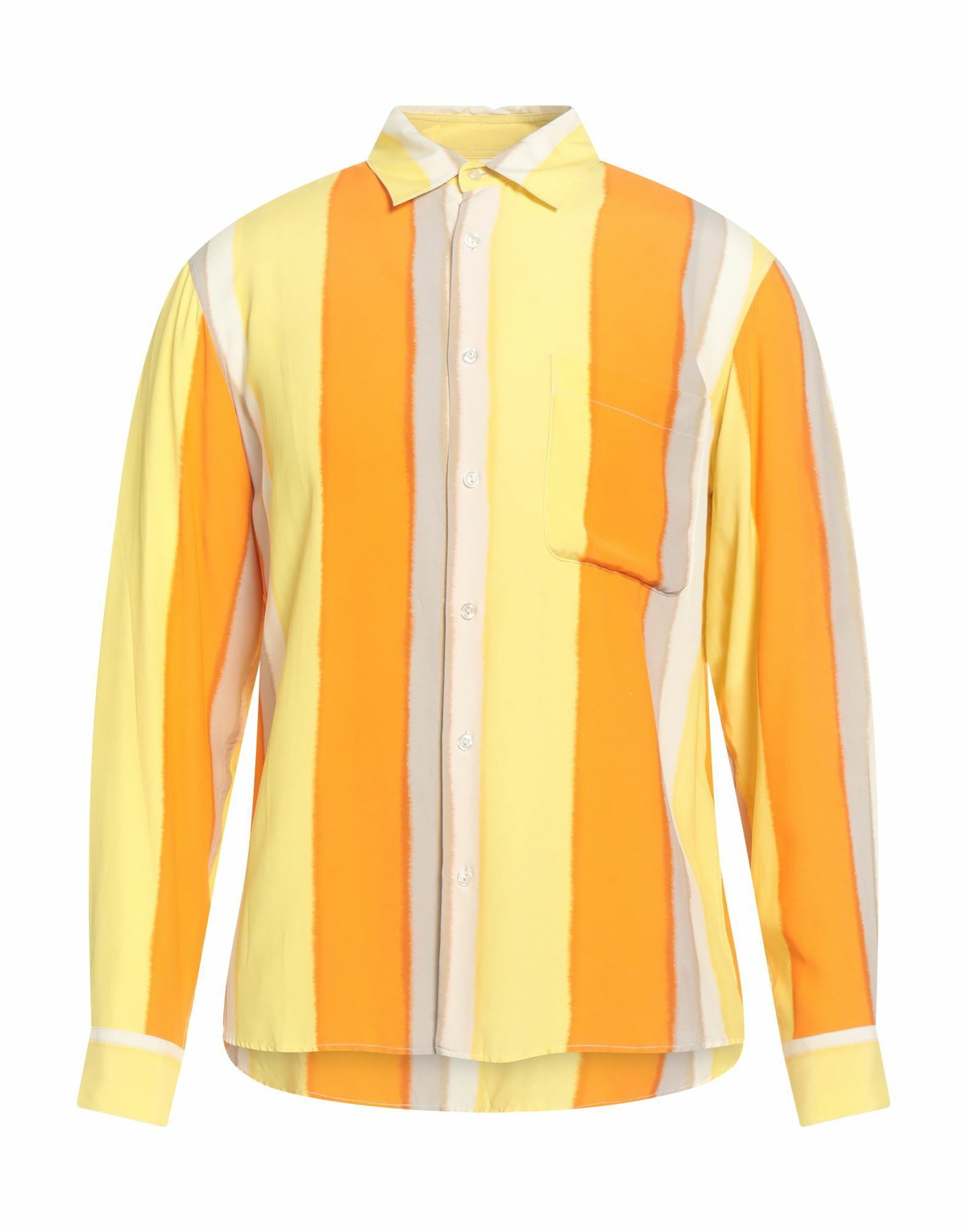Sandro Mens Shirt Pastel in Yellow