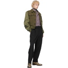 Dries Van Noten Green Wool Jacket