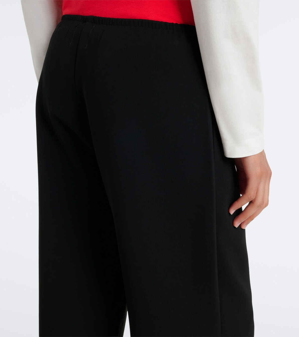 Leset Arielle crêpe wide-leg pants