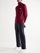 Maison Kitsuné - Logo-Appliquéd Merino Wool Rollneck Sweater - Unknown